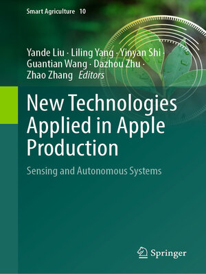 cover image of New Technologies Applied in Apple Production